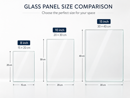 Custom Illuminated Glass Portrait – Wooden LED Frame Edition